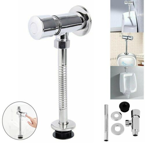 Urinal Druckspüler WC-Pissoir Aufputz 1/2 Chrome Legierung Urinalspüler DN15 De - Bild 19 von 24