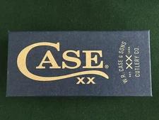 CASE XX Blue Empty Knife Box with Foam Insert - New Old Stock - Nice!