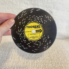 Thorens Switzerland 4 1/2" Disc Christmas Music #1537 Partridge In A Pear Tree