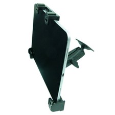 Extended Permanent Screw Fix Adjustable Tablet Holder with Key Lock for iPad Min