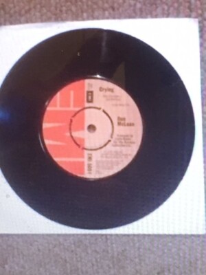 7'' Record Don McLean 'Crying' ***EXCELLENT***