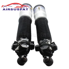 Pair for BMW 7er F01 F02 Rear Air Suspension Strut w/EDC 37126796930 37126796929