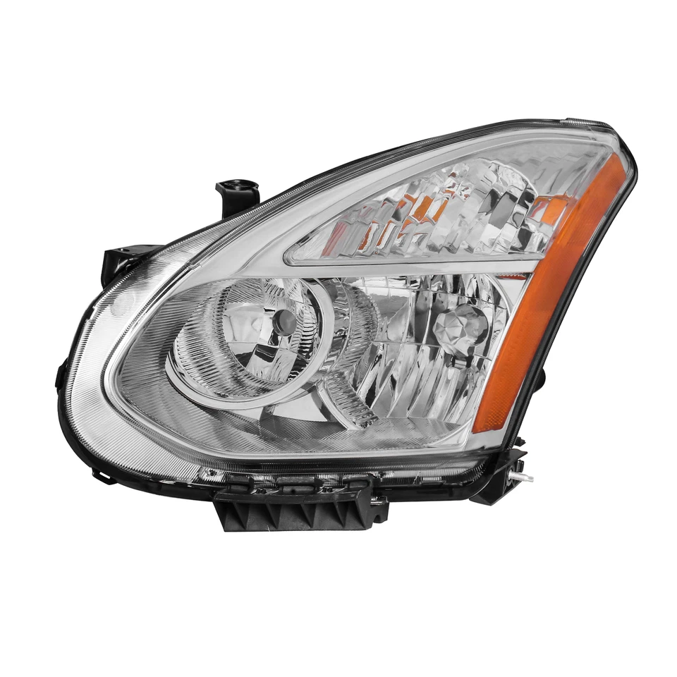 Left+Right Headlights Assembly For 2008-2013 Nissan Rogue 2014-2015 Rogue Select Foto 3 de 4