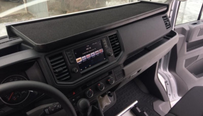 Ablagetisch VW Volkswagen Crafter MAN TGE ab 2017 Velour - NEU