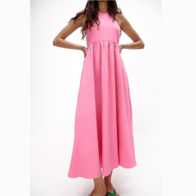 halter neck dress with ruffle bottom dark purple prom Ruffle Halter Deep V-Neck Satin Mini Prom Dress