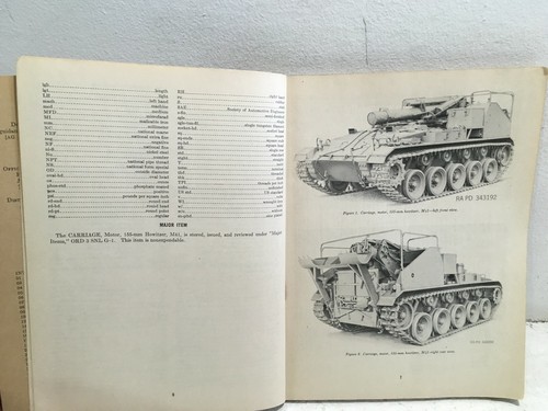 ORD 8 SNL G-236. Maintenance/ Parts Carriage, Motor, 155-mm, Howitzer, M41. 1949 - Picture 4 of 5