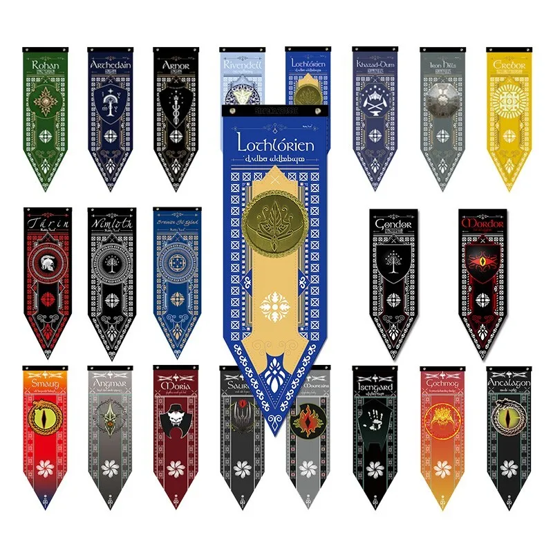 Lord Of The Rings Flags