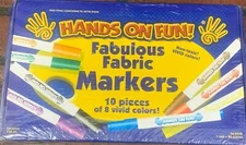 Fun Express Fabulous Fabric Marker Classpack 80 Pieces Educational and Learning 