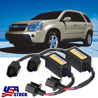 H13 9008 LED Headlight Error Free Canbus Decoder Anti-Flicker Resistor forDodgey