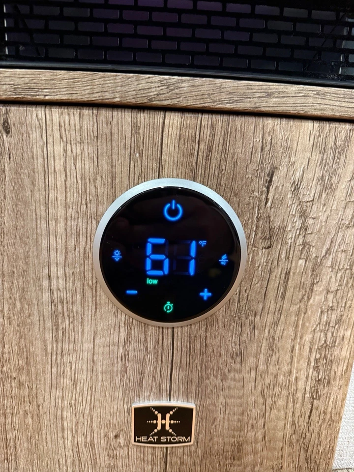 Портативный электрический обогреватель, 1500 Вт шкаф инфракрасный кварцевый элемент Hea... - Изображение 2 из 4