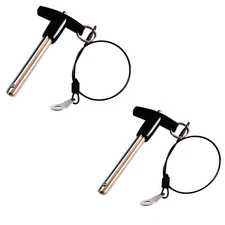 Stainless Steel 304 T Handle Lock Pins Push-Button Quick Release Pin, Pin Dia...