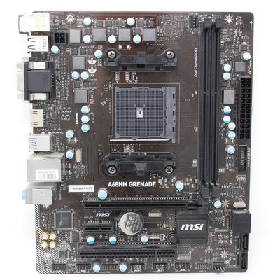 MSI A68HM Grenade AMD A68H MS-7891 Ver1.1 microATX Mainboard Sockel FM2+ (#3271)