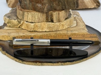 Vintage Parker ''51'' Fountain Pen Black w/Chrome Trim--Untested--2257.26