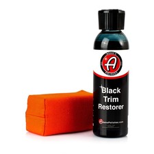 Black Trim Restorer 4 oz with Applicator - Restores Plastic Trim to a Rich,...