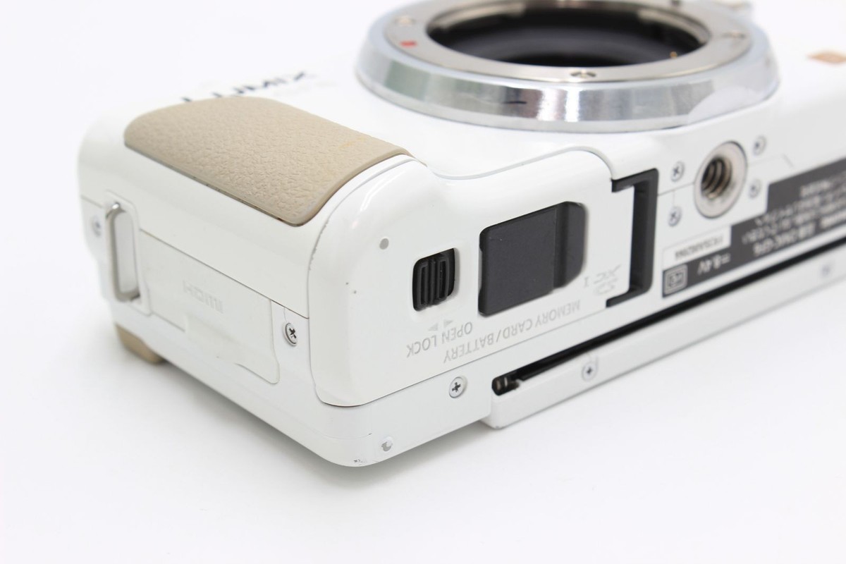 DMC-Gf6 Lumix White Mirrorless Single-Lens Panasonic Body DMC-Gf6