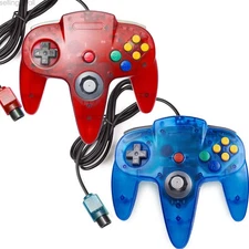 Classic N64 Controller Wired Remote Joystick Gamepad Controller For N64 Console
