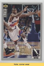 1994 Upper Deck Collector's Choice Silver Foil Signature Elliot Perry READ 3c7