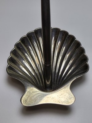 Vintage Tiffany & Co .925 Sterling Silver Seashell Pen Holder Tray