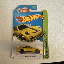 Hot Wheels Porsche 911 GT3 RS HW Workshop Yellow 196/250