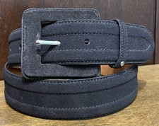 Chaps Brown Suede Upper Belt MM Lining Sz L/36 1-9/16”Wide Read Desc