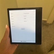 Amazon Kindle Oasis 7 inch 8GB 9th gen - Has Ads