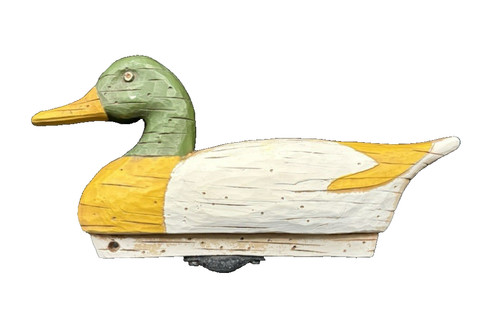 Vintage 1966 Syroco Plastic Mallard Duck Decoy Wall Art #7017