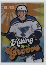 2025 Upper Deck Allure Hitting Their Groove Orange Jimmy Snuggerud #HTG-9 11jd