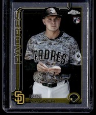 WILL WAGNER 2025 TOPPS CHROME UPDATE IMAGE VARIATION RC SAN DIEGO PADRES #ISC111
