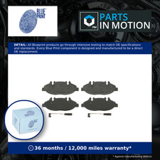 Brake Pads Set fits MERCEDES VITO W639 3.2 Front 2003 on M112.951 Blue Print New