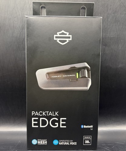 Harley-Davidson Cardo PackTalk Edge 2nd Gen Mesh Single Bluetooth Headset