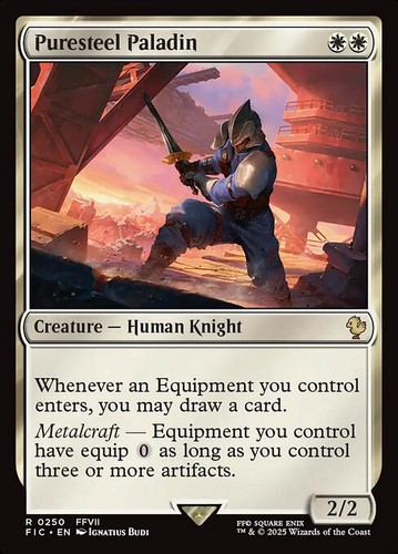 Puresteel Paladin 250 R Normal FIC MTG NM