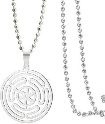 Rad der Hekate Göttin Halskette Strophalos Anhänger Halskette Hekate Symbol Hals