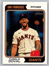 2023 Topps Heritage #684 Camilo Doval - San Francisco Giants