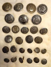 Air Force Uniform Buttons Lot