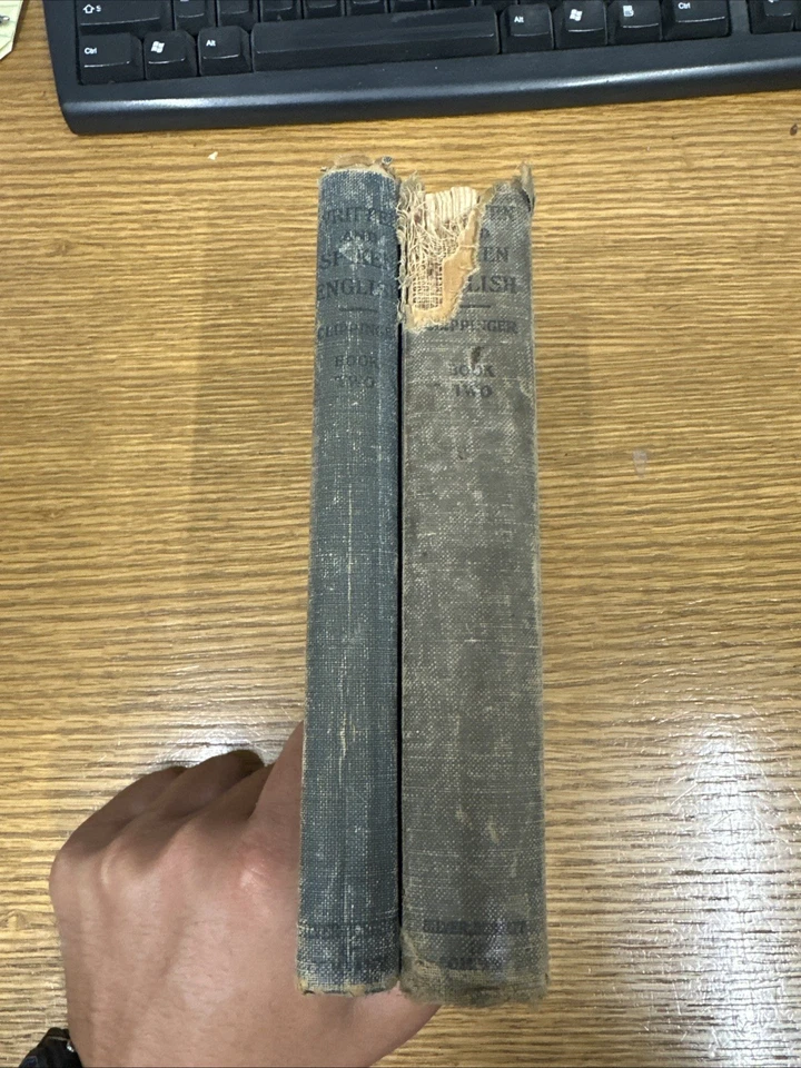 Written And Spoken English By Clippinger Book Two(1917) And Revised Ed. (1924) - Image 2 of 4