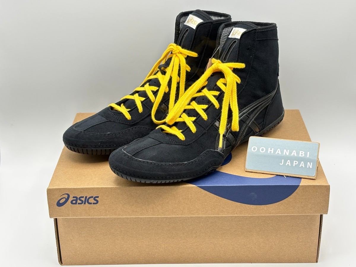 ASICS 1083A001 EX-EO Boxing Wrestling Shoes TWR900 Successor Black