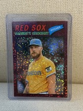 Topps 2026 Heritage Sparkle Garrett Crochet Red Sox #23 Baseball Card