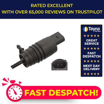 Washer Pump fits AUDI TT 1.8 2.0 3.2 2.0D 1998 on 1EM955451 1J5955651 1K5955651