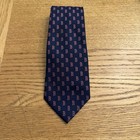 MLB Boston Red Sox Tie Navy Blue With Red Boston Logo Excellent Condition — photo 8
