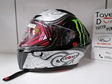 CASCO INTEGRALE RACING TRACK-1 Bagnaia Winter Test Monster Replica TAGLIA XL