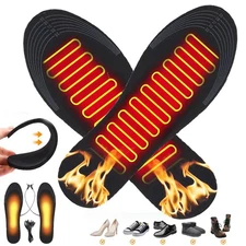 Winter USB Electric Heated Shoe Insoles Warm Socks Feet Heater Foot Warmer Pads