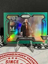 2024 Panini Prizm WWE #96 Carmelo Hayes - Green