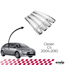 Türgriff Chrom Abdeckung Blende 4tlg für Citroen C4 2004-2010 Edelstahl