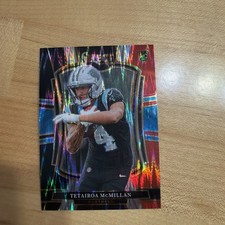 2025 Panini Select - Premier Level Tetairoa McMillan Red & Blue Shock Prizm (RC)