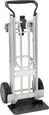 COSCO 4-in-1 Folding Series Hand Truck with Flat-Free Wheels