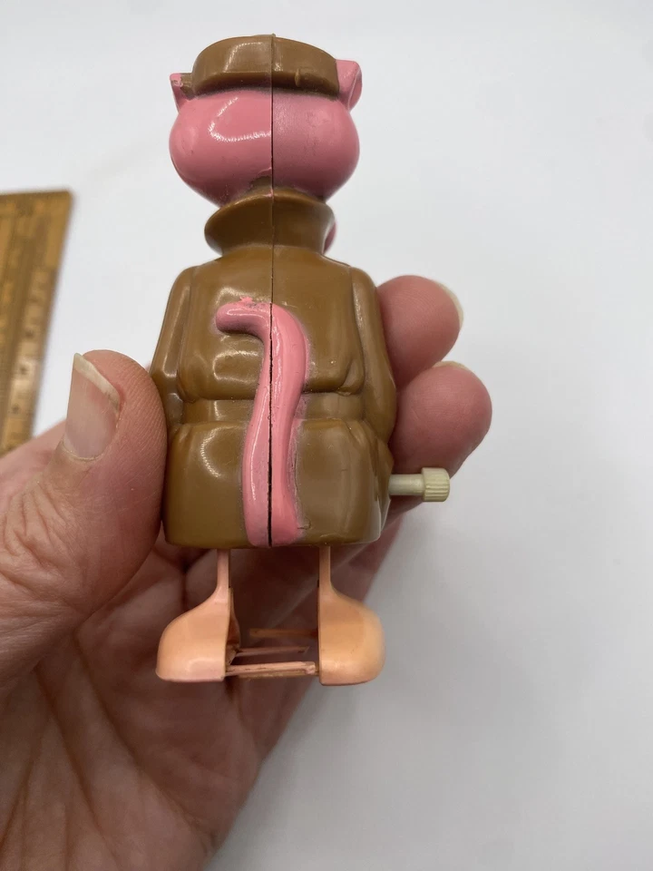 PINK PANTHER Wind Up Action Walking Toy - 1971 - see details  - Image 4 of 4