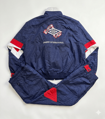 Umbro International 1992 vintage England big logo tracksuit | eBay