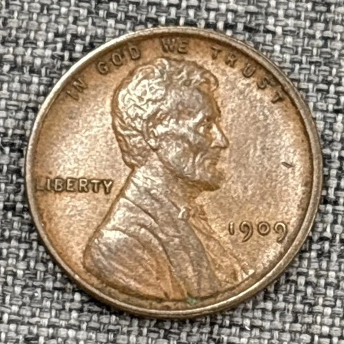 1909 VDB Lincoln Cent AU