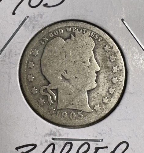 1905 Barber Quarter