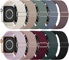 10 Pack Stretchy Bands Compatible with Apple Watch Band